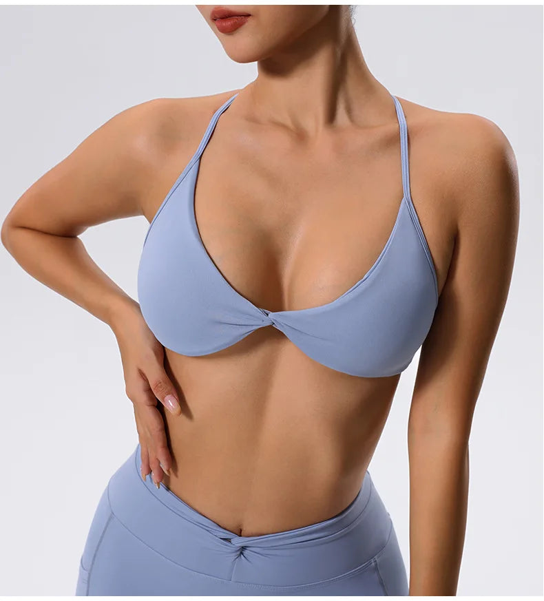 Women Sports Bra Top Push Up