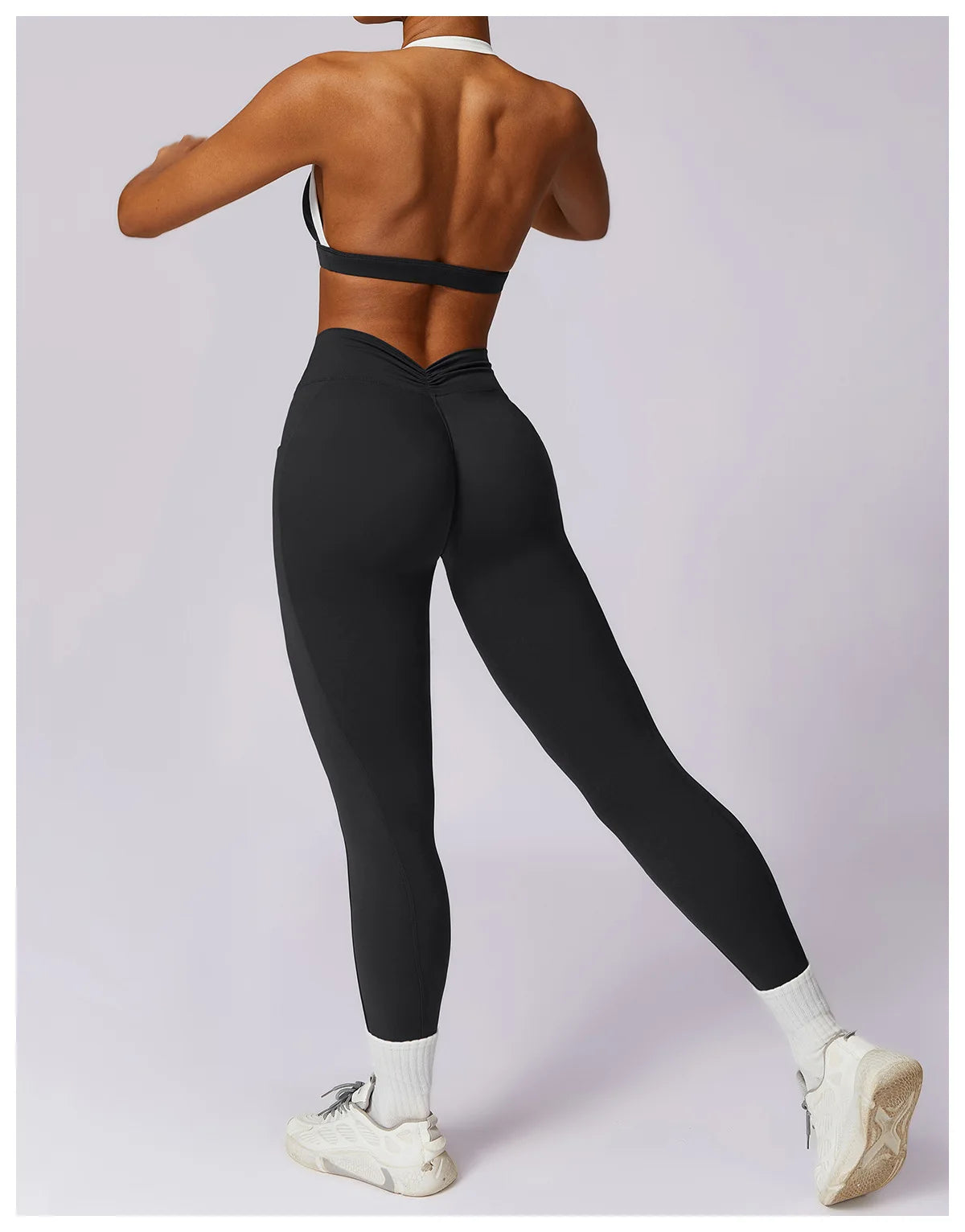 Women Sportswear Push Up Workout Clothes 2Pcs