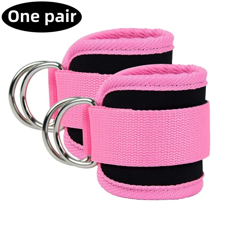 Ankle Strap Resistance Bands Hip Leg Strength Pull Rope Fitness Elastic Training Home Yoga Crossfit Workout Gym Equipment