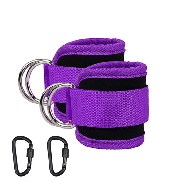 Ankle Strap Resistance Bands Hip Leg Strength Pull Rope Fitness Elastic Training Home Yoga Crossfit Workout Gym Equipment