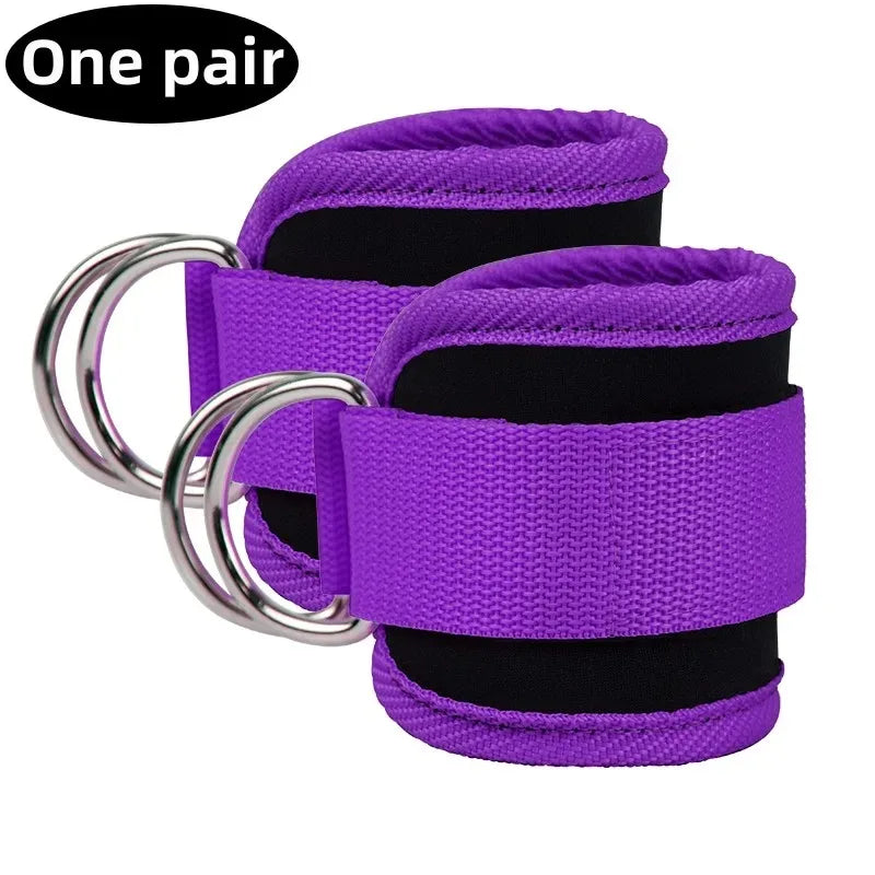 Ankle Strap Resistance Bands Hip Leg Strength Pull Rope Fitness Elastic Training Home Yoga Crossfit Workout Gym Equipment