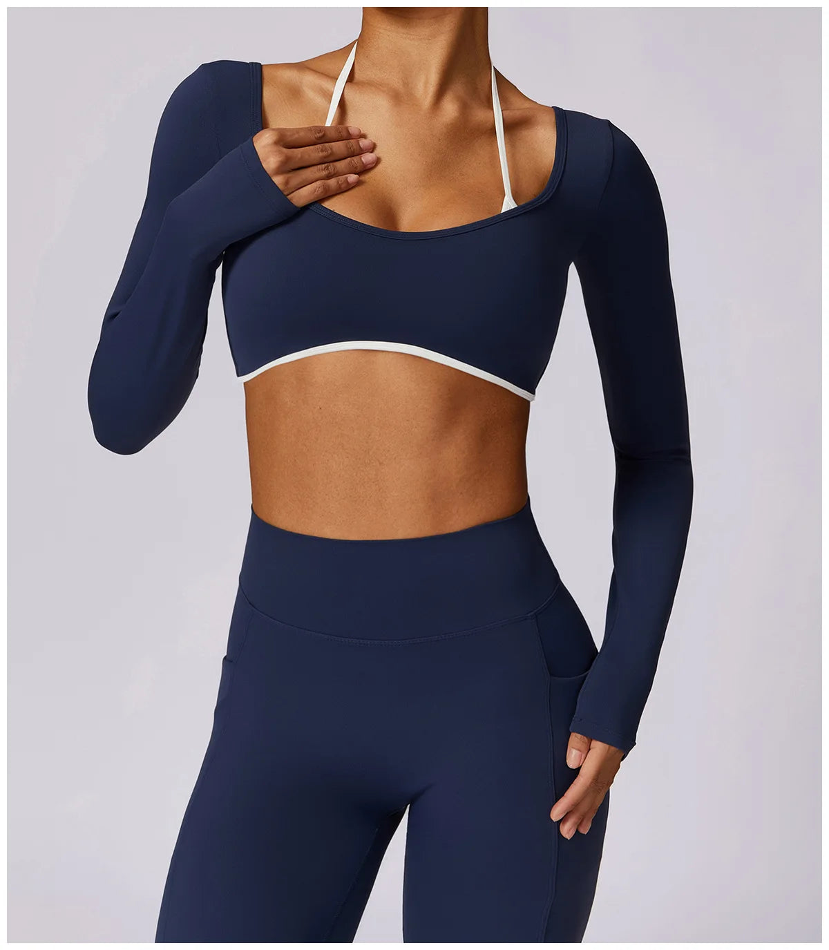 Women Sportswear Push Up Workout Clothes 2Pcs