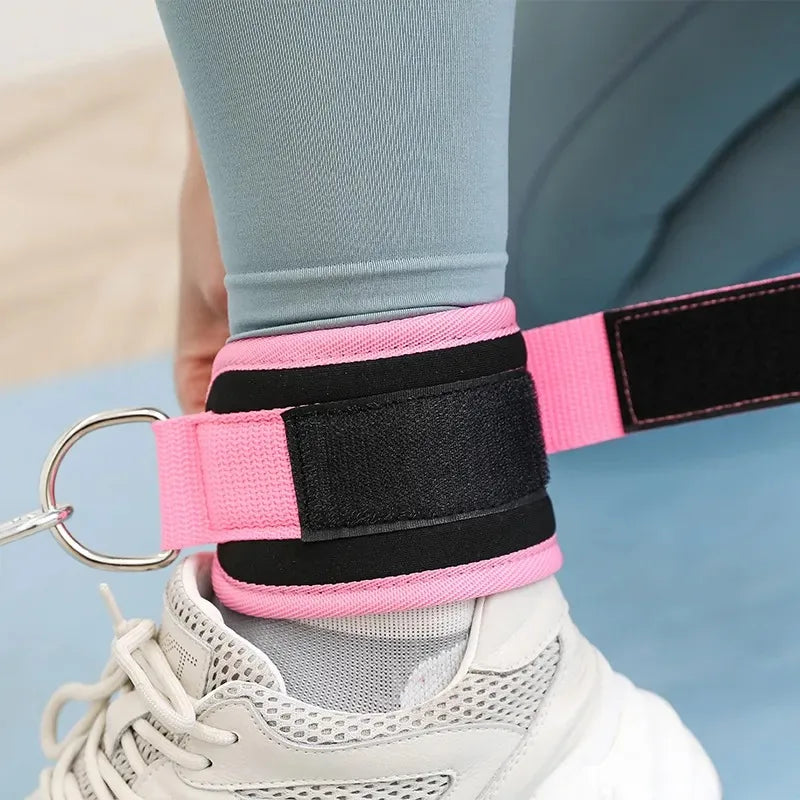 Ankle Strap Resistance Bands Hip Leg Strength Pull Rope Fitness Elastic Training Home Yoga Crossfit Workout Gym Equipment